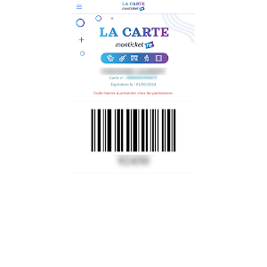 La Carte monticket.re Screenshot 3