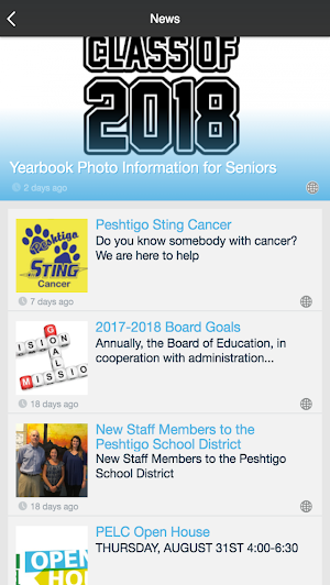 Peshtigo School District Screenshot 1