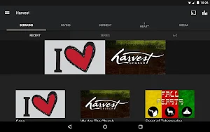 Harvest Church App Screenshot 3