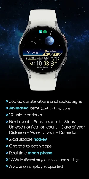 Zodiac Constellation Watch Screenshot 1