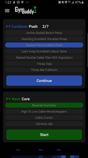 Gym Buddy Screenshot 3