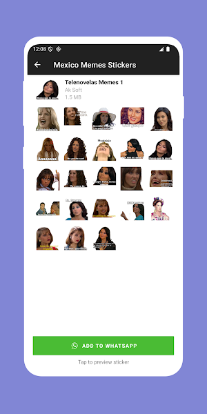 Mexico Memes Stickers Screenshot 3