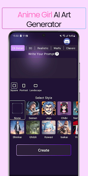 Anime AI Art Generator Screenshot 0