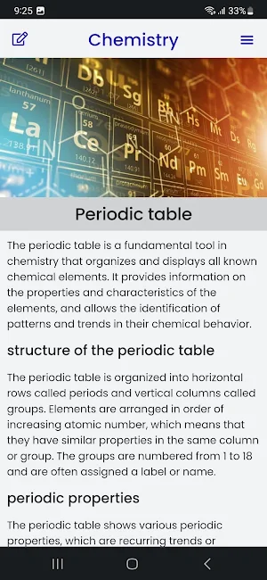 Chemistry Course Screenshot 3