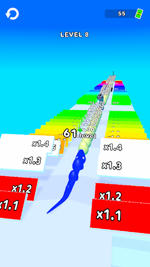 Colorful Snake: Match Color Screenshot 3
