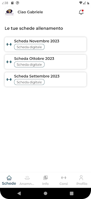 GymItaly Screenshot 2