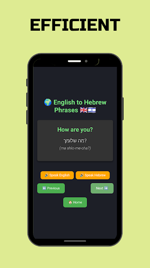 Hebrew Phrases Screenshot 3