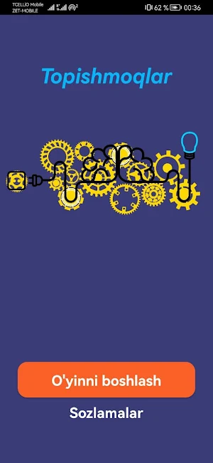 Topishmoqlar o'yini Screenshot 0