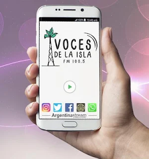 Voces de la Isla - FM 100.5 -  Screenshot 1