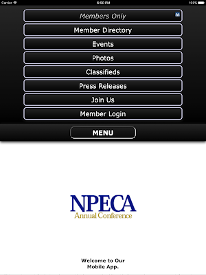 NPECA Conference App Screenshot 3