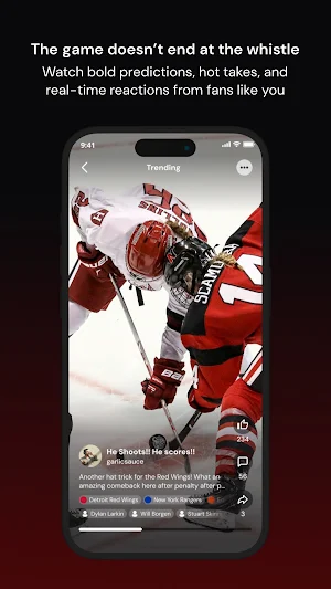 SportsCaster: Fan Sports Takes Screenshot 2