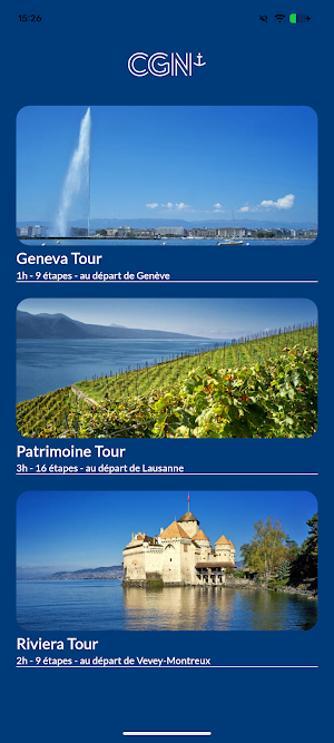 CGN Tours Screenshot 2