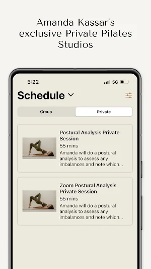 Core Club Booking Screenshot 1