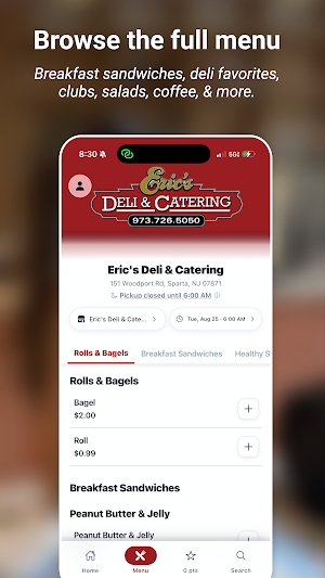 Eric's Deli & Catering Screenshot 1