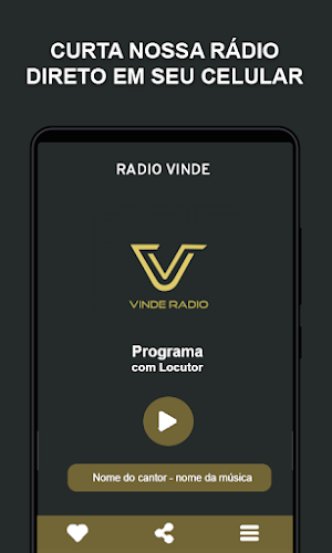 Rádio Vinde Screenshot 0