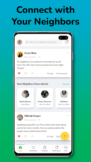 YallaHood - Neighbors Connect Screenshot 0