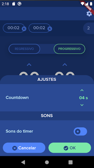 Tecnofit Timer Screenshot 1