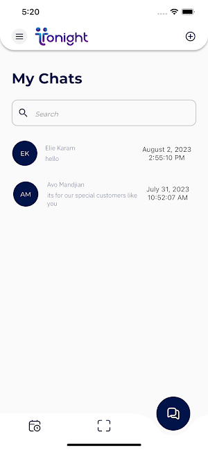 Tonight Door App Screenshot 2