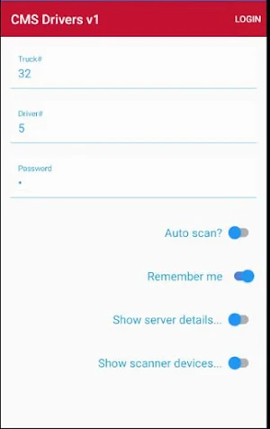 CMS Trucking Mobile Screenshot 0