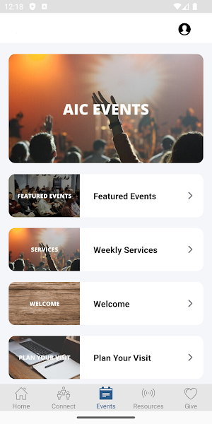 AIC Church Screenshot 2