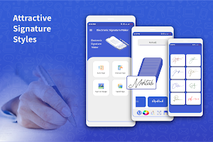 Electronic Signature Maker Screenshot 1