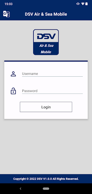 DSV Air & Sea Mobile Screenshot 1