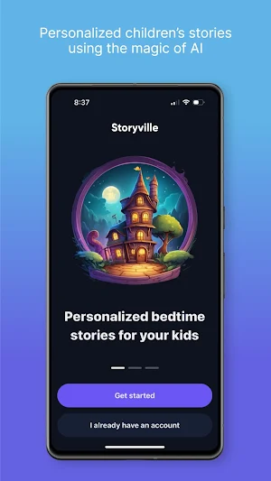 Storyville: AI Bedtime Stories Screenshot 0