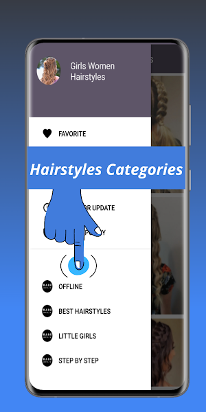 Girls Women Hairstyles App Screenshot 1