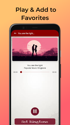 Love Ringtones - Romantic Tune Screenshot 2