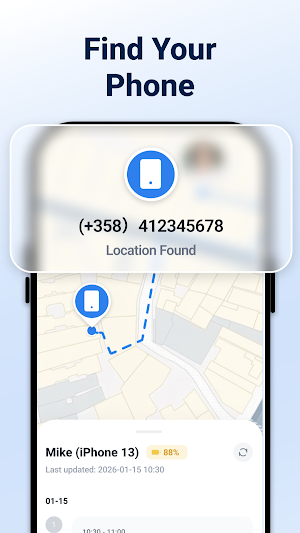 AnyWhere Tracker: GPS & Family Screenshot 1