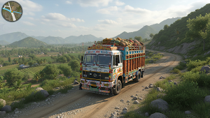 Offroad Cargo Truck Game Screenshot 0