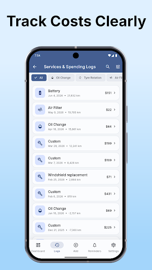 Car Maintenance Tracker Screenshot 2