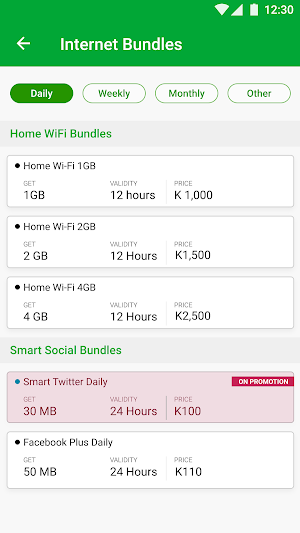 TNM Smart App screenshot 3