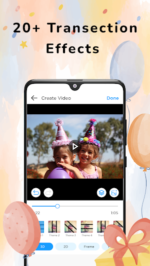 Birthday Video Maker & Music Screenshot 2