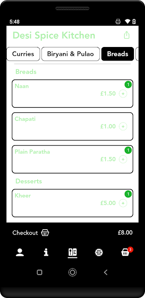 Desi Spice Kitchen Screenshot 2