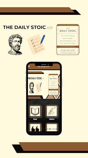 The daily stoic Screenshot 1