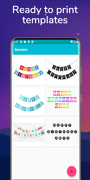 Party Banners - Bunting, Banner & Pennant Maker Screenshot 2