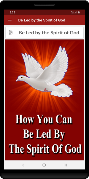 Be Led by the Spirit of God Screenshot 0