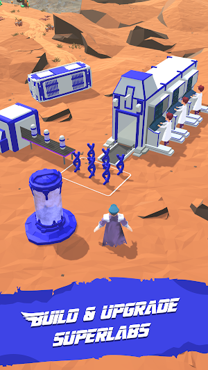 Idle Superhero: Craft & Battle Screenshot 0