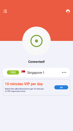 VPN Singapore - SG Super VPN Screenshot 2
