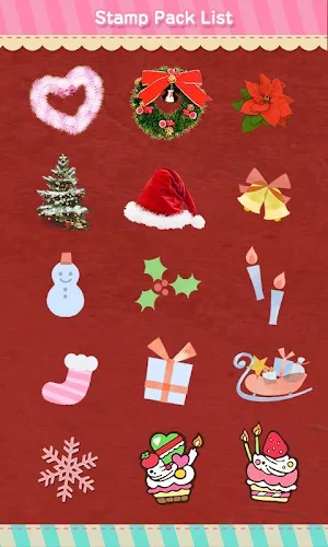 Stamp Pack: Xmas＆Winter Screenshot 1