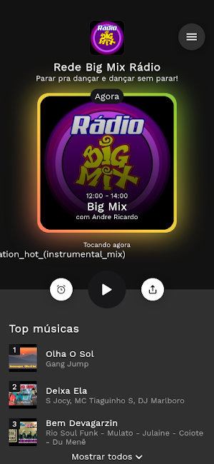 Rede Big Mix Rádio Screenshot 0