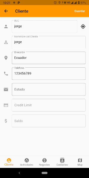 krakelabs CRM Screenshot 2