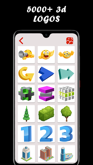 3D Logo Maker: Graphic Design Screenshot 2