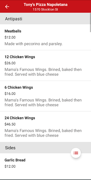 Tony's Pizza Napoletana Screenshot 2