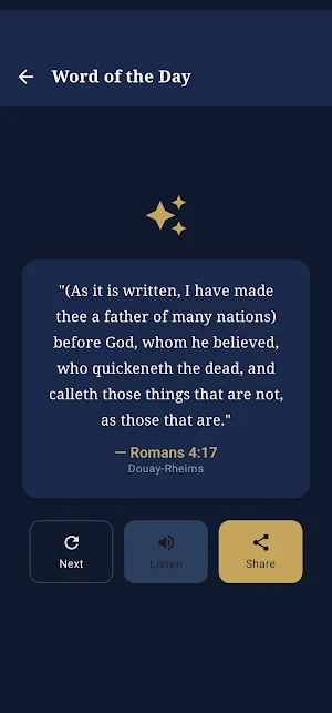 Catholic Bible App Screenshot 1