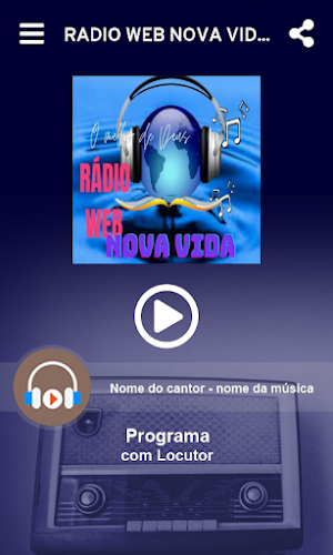 RÁDIO WEB NOVA VIDA Screenshot 0