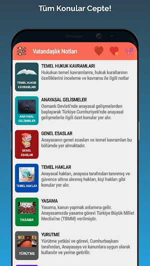 KPSS 2021 Vatandaşlık Pratik Notlar Screenshot 0