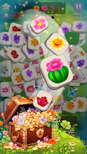 Flower Quest Triple Match Screenshot 2