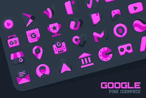 Atom Pink IconPack Screenshot 2